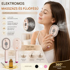 📢📢Különleges ajánlat!! ⏰Elektromos masszázsfésű légzsákos spray-vel és illóolajjal, hajfésű tápláláshoz és permetezéshez✨🔥