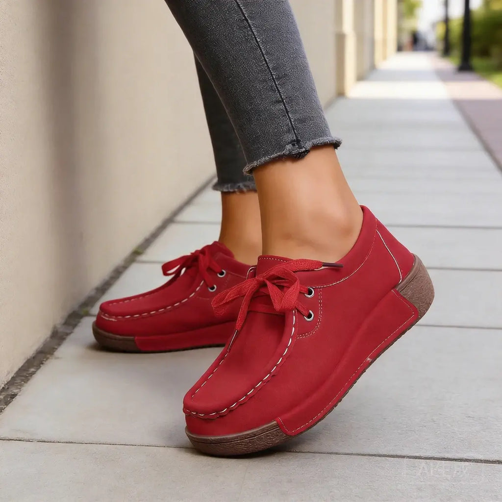 🔥【50 %-os kedvezmény】Új, bőrből készült, fűzős szabadidőcipők 2026-ra.