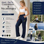 ⏳ Korlátozott ideig érvényes ajánlat 🔥 Női egyenes szabású cargo nadrág - Rugalmas derékpánt; tökéletes munkába, utazáshoz és mindennapi viseletre 👖✨