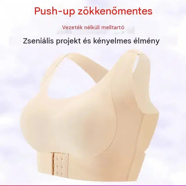 🎉UTOLSÓ AKCIÓS NAP - 50% KEDVEZMÉNY⚡Könnyen kapcsolható elöl és keresztpántos hátú melltartó, tartásjavítással és merevítő nélküli melltartóval, ami teljes támaszt és kényelmet biztosít