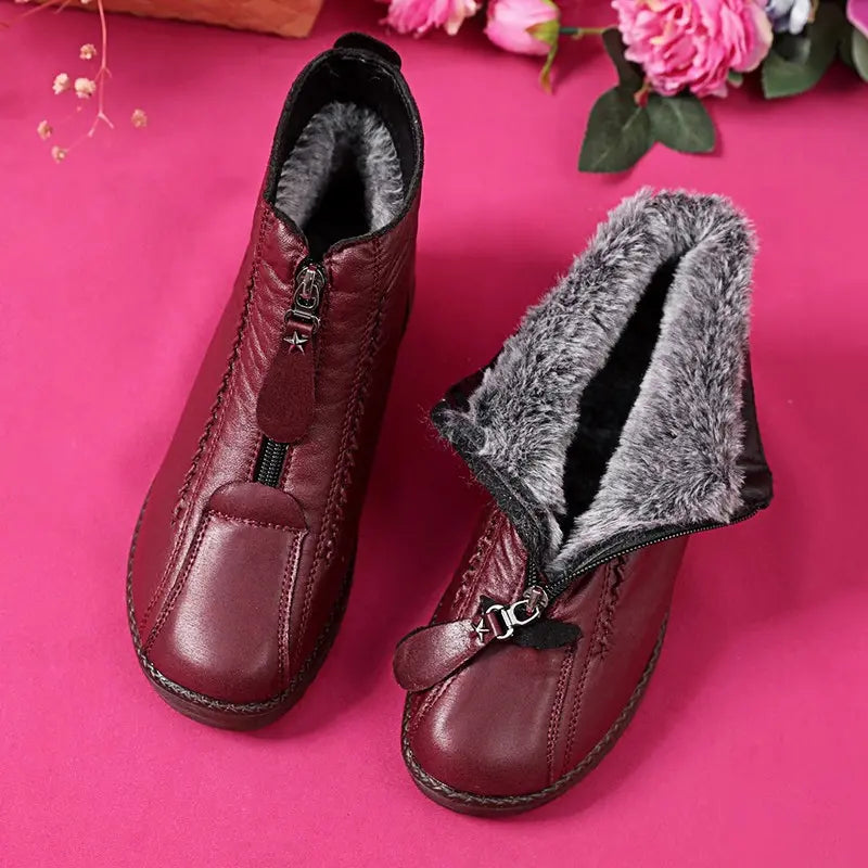 👢【35-41】Olasz kézműves női bőrcipő