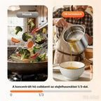 🔥【Időszakos 50% kedvezmény】🎁 Többfunkciós, 304-es rozsdamentes acélból készült fritőz
