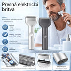 Újdonság – féláras ajánlat 💥⚡ Mondjon búcsút a borotválkozás utáni irritációnak! 🧔 Nagy teljesítményű, újratölthető elektromos borotva férfiaknak.