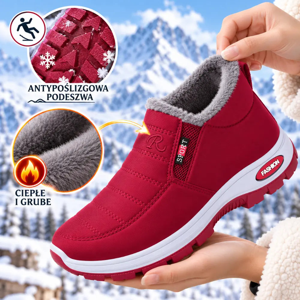 【50% kedvezmény！】【35-47】Szőrbéléses téli bakancs! Melegen és biztonságban tart séta közben! ❄️🔥👢