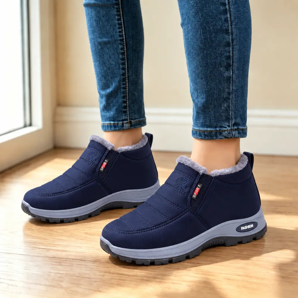 【50% kedvezmény！】【35-47】Szőrbéléses téli bakancs! Melegen és biztonságban tart séta közben! ❄️🔥👢