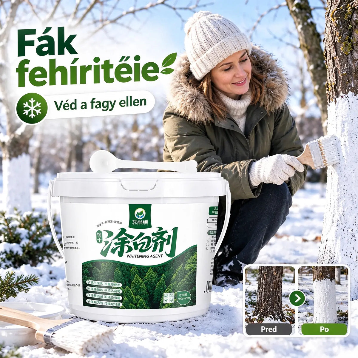🌳 Korlátozott ideig egyet vásárolsz, kettőt kapsz ingyen! Dupla védelem növényeidnek ezen a télen! ❄️ Fagyvédelem + rovarirtó kombinált csomag 🌱✨
