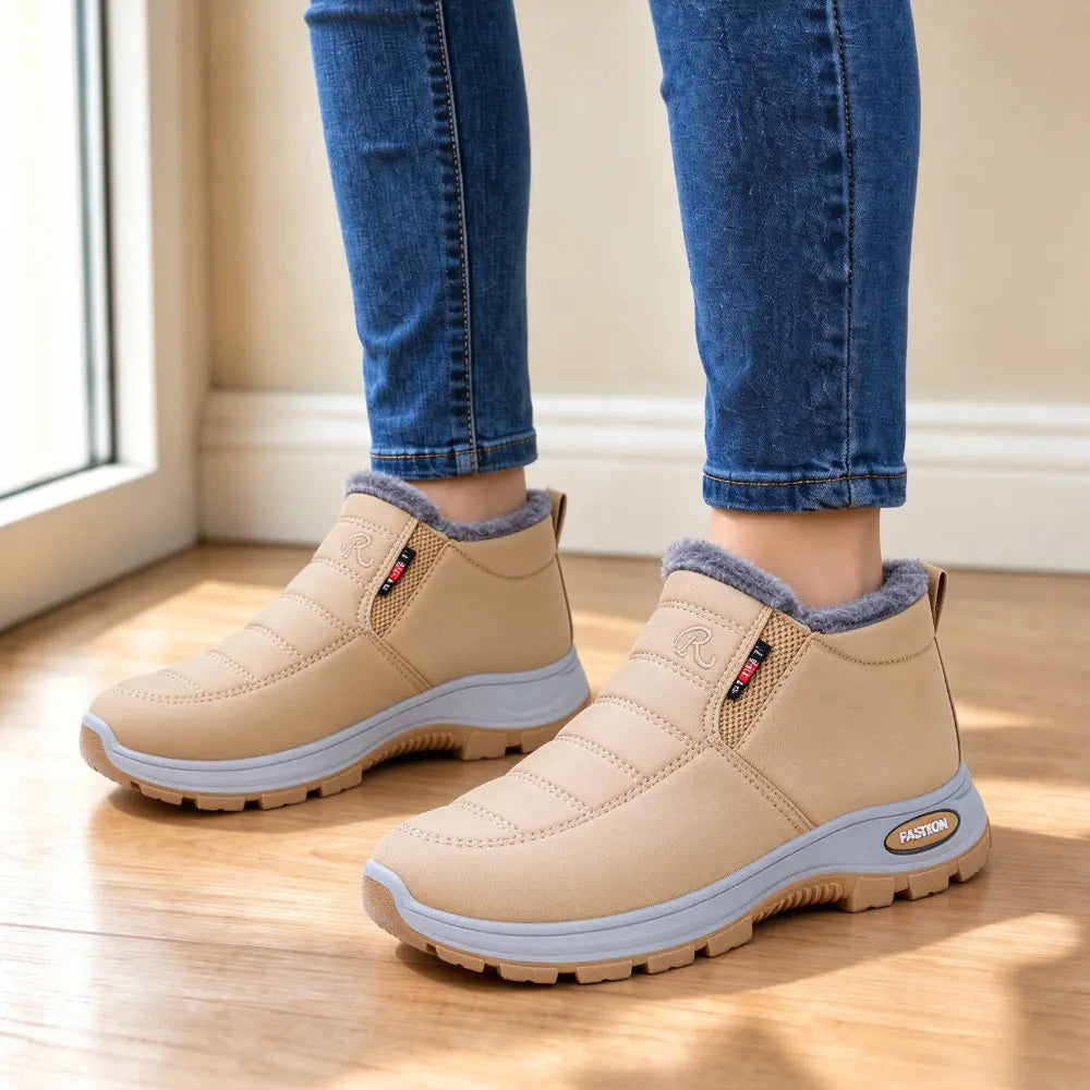 【50% kedvezmény！】【35-47】Szőrbéléses téli bakancs! Melegen és biztonságban tart séta közben! ❄️🔥👢