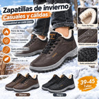【Időszakosan 50% kedvezmény!】【39–45】 Férfi téli, vízálló, valódi bőrből készült alkalmi sportcipő, puha bársonybéléssel, új stílusban