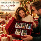 🔥5 darab 8800 Ft🎄 Karácsonyi pénzdísz ✨ Bankjegyeket rejtő karácsonyfadísz - kreatív és meglepő ünnepi ajándék.