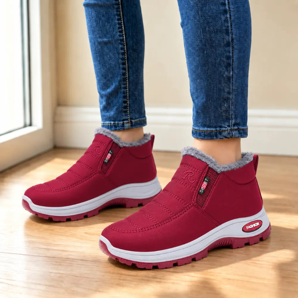 【50% kedvezmény！】【35-47】Szőrbéléses téli bakancs! Melegen és biztonságban tart séta közben! ❄️🔥👢