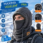 🔥【Vásárolj 1-et, kapsz 1-et ingyen】❄️ Teljes takarást biztosító, polárbéléses termikus sapka, amely akár -20 Celsius-fokig is melegen tart. ⛷️ Ideális síeléshez, motorozáshoz és szabadtéri tevékenységekhez.