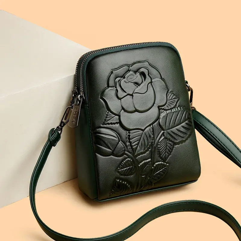 【Időben korlátozott 50% kedvezmény!】👜Új, kétrétegű, puha bőr crossbody/válltáska