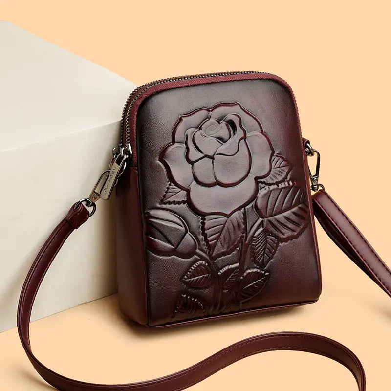 【Időben korlátozott 50% kedvezmény!】👜Új, kétrétegű, puha bőr crossbody/válltáska