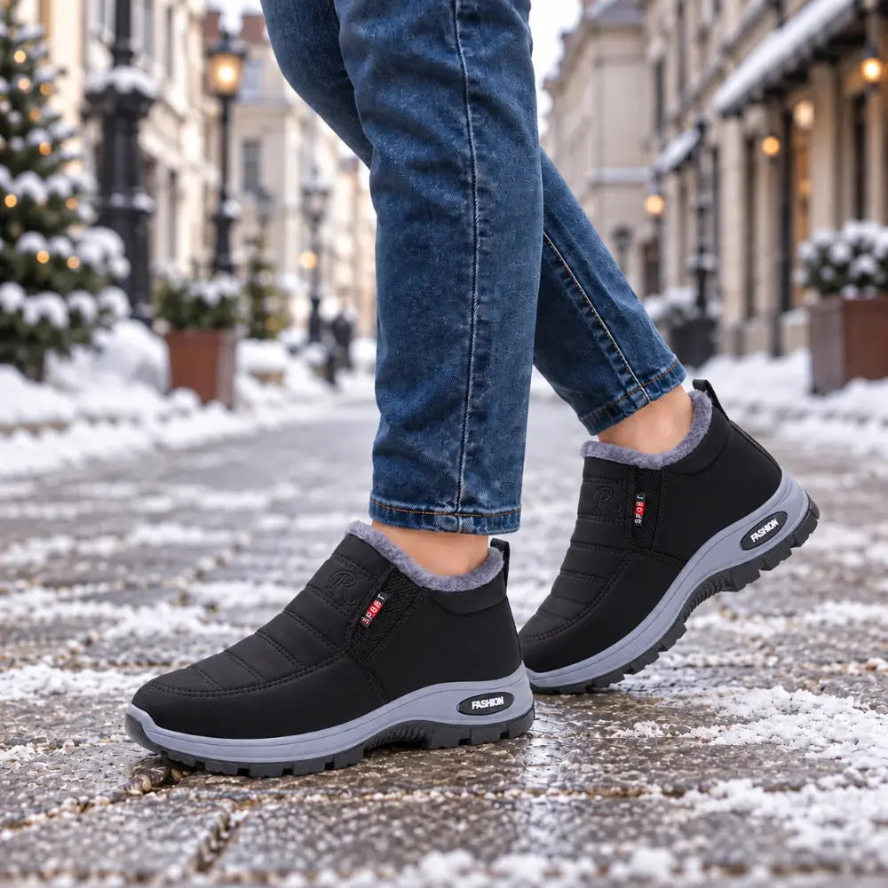 【50% kedvezmény！】【35-47】Szőrbéléses téli bakancs! Melegen és biztonságban tart séta közben! ❄️🔥👢