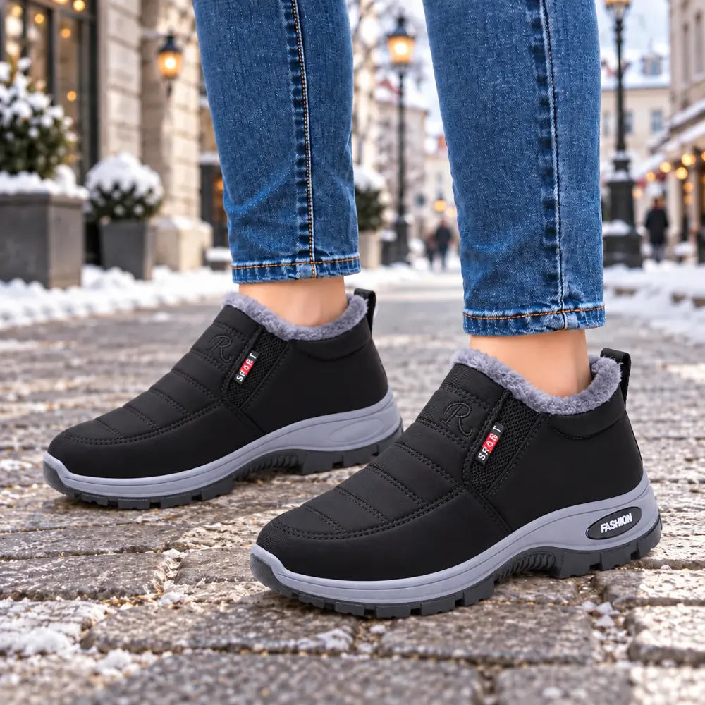【50% kedvezmény！】【35-47】Szőrbéléses téli bakancs! Melegen és biztonságban tart séta közben! ❄️🔥👢